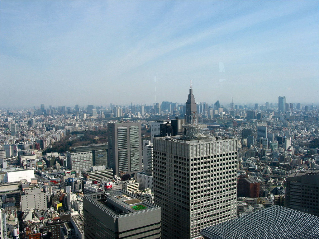 Tokyo city skyline